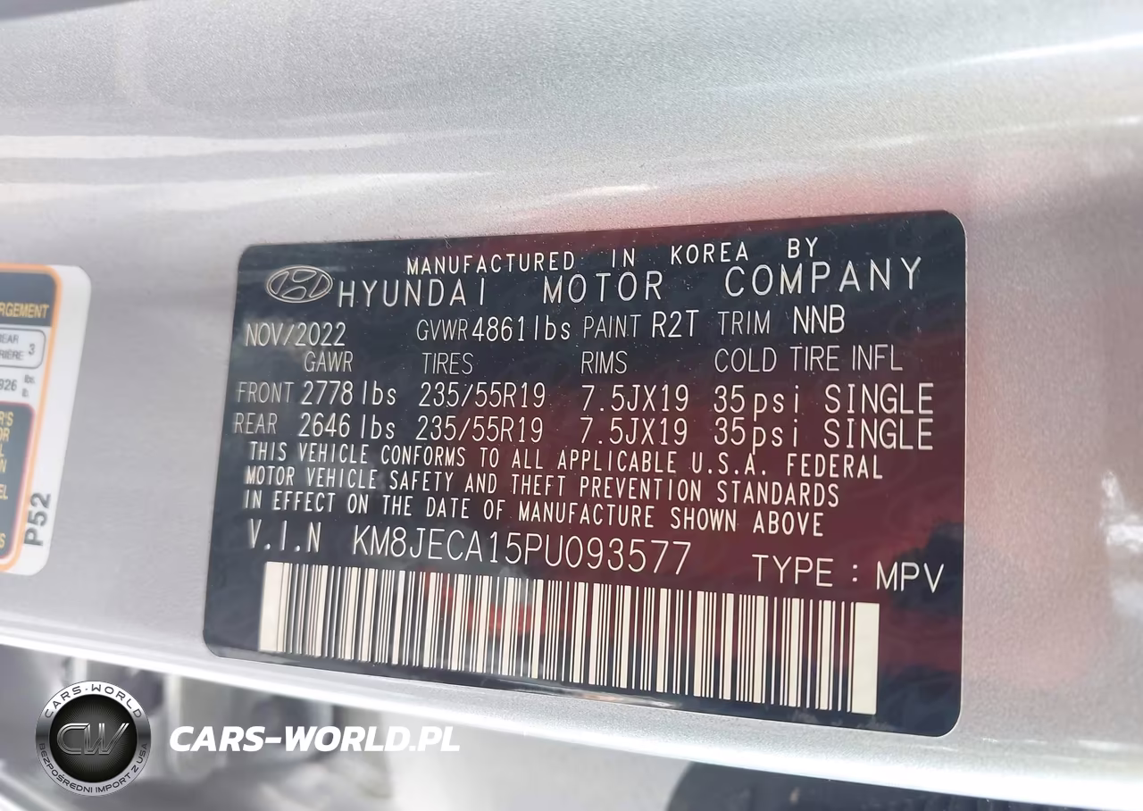 2023 Hyundai Tucson Hybrid Limited VIN:KM8JECA15PU093577 - 9