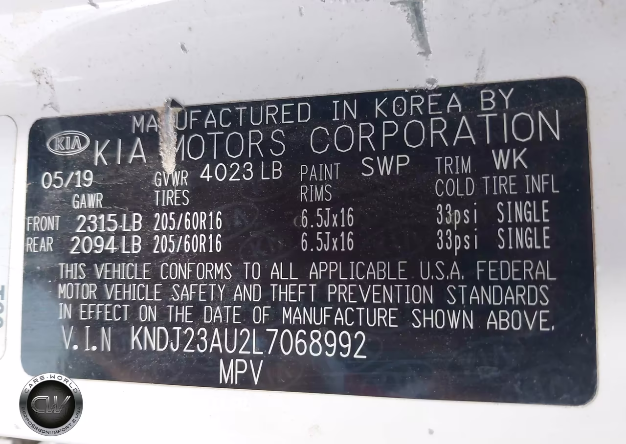 2020 Kia Soul Lx VIN:KNDJ23AU2L7068992 - 9