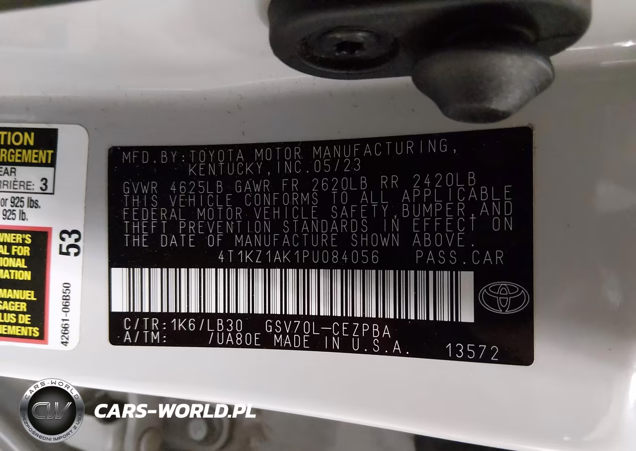 2023 Toyota Camry Xse V6 VIN:4T1KZ1AK1PU084056 - 9