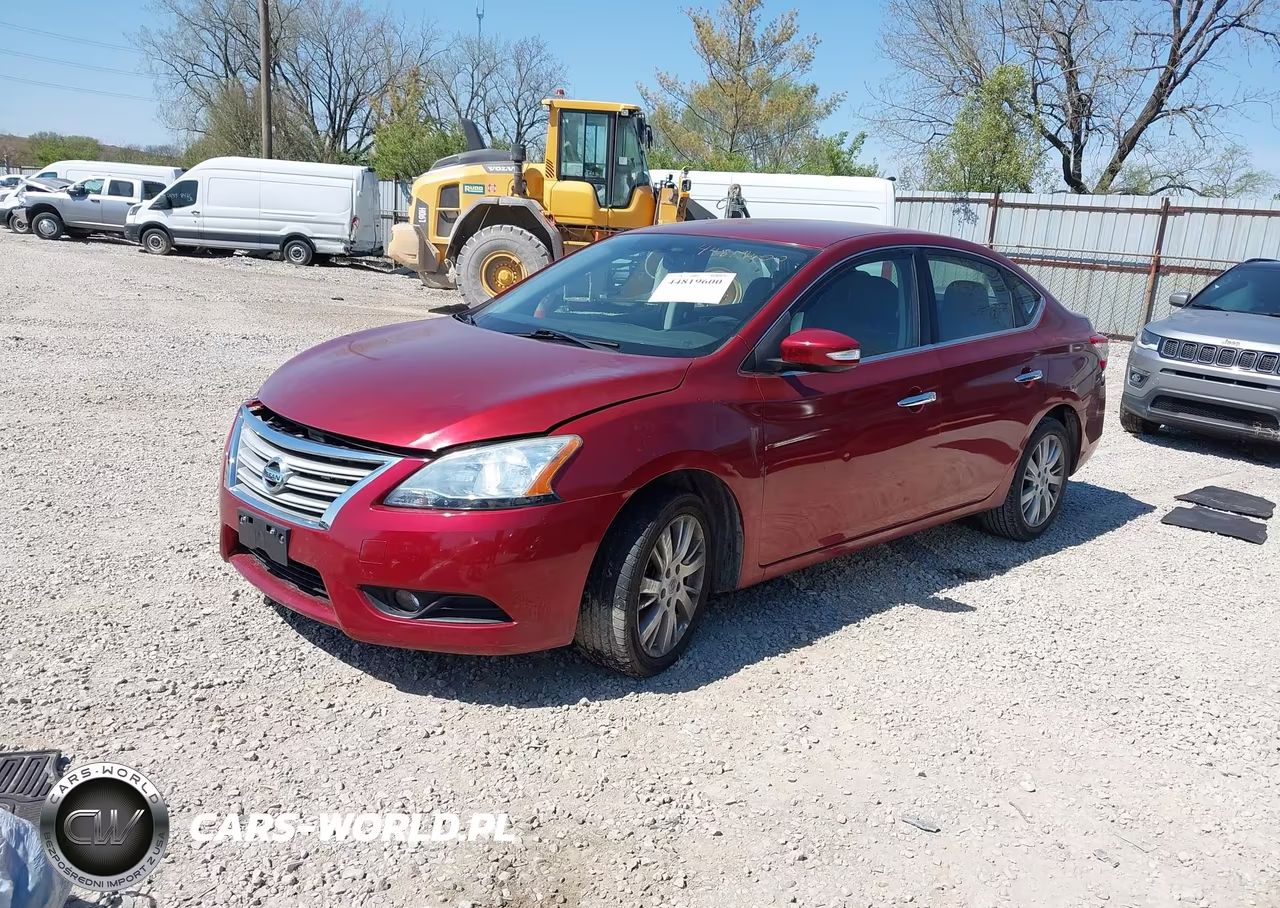 2015 Nissan Sentra Sl VIN:3N1AB7AP3FY235626 - 2