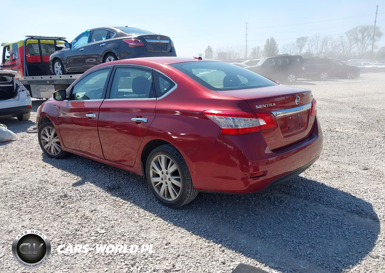 2015 Nissan Sentra Sl VIN:3N1AB7AP3FY235626 - 3