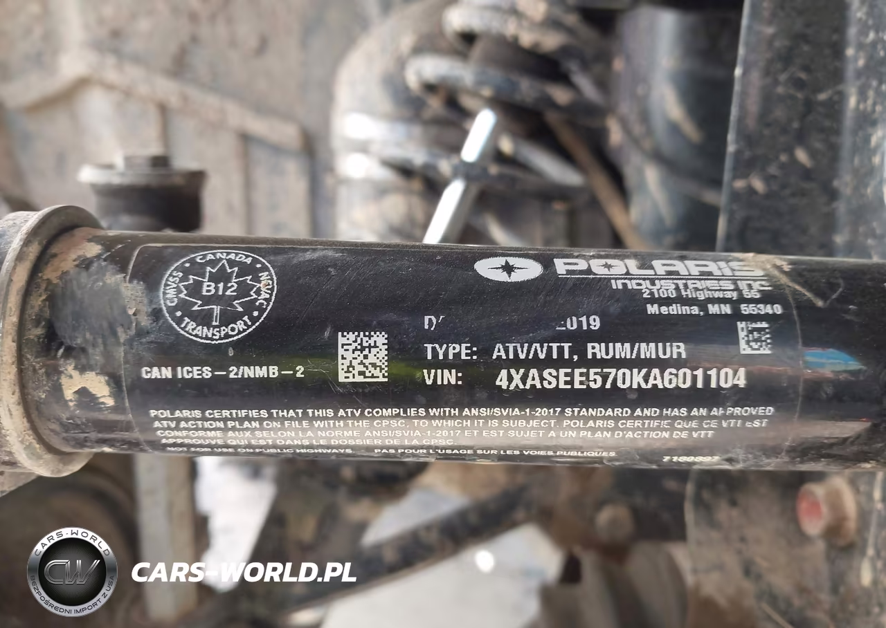 2019 Polaris Sportsman 570 Eps VIN:4XASEE570KA601104 - 10