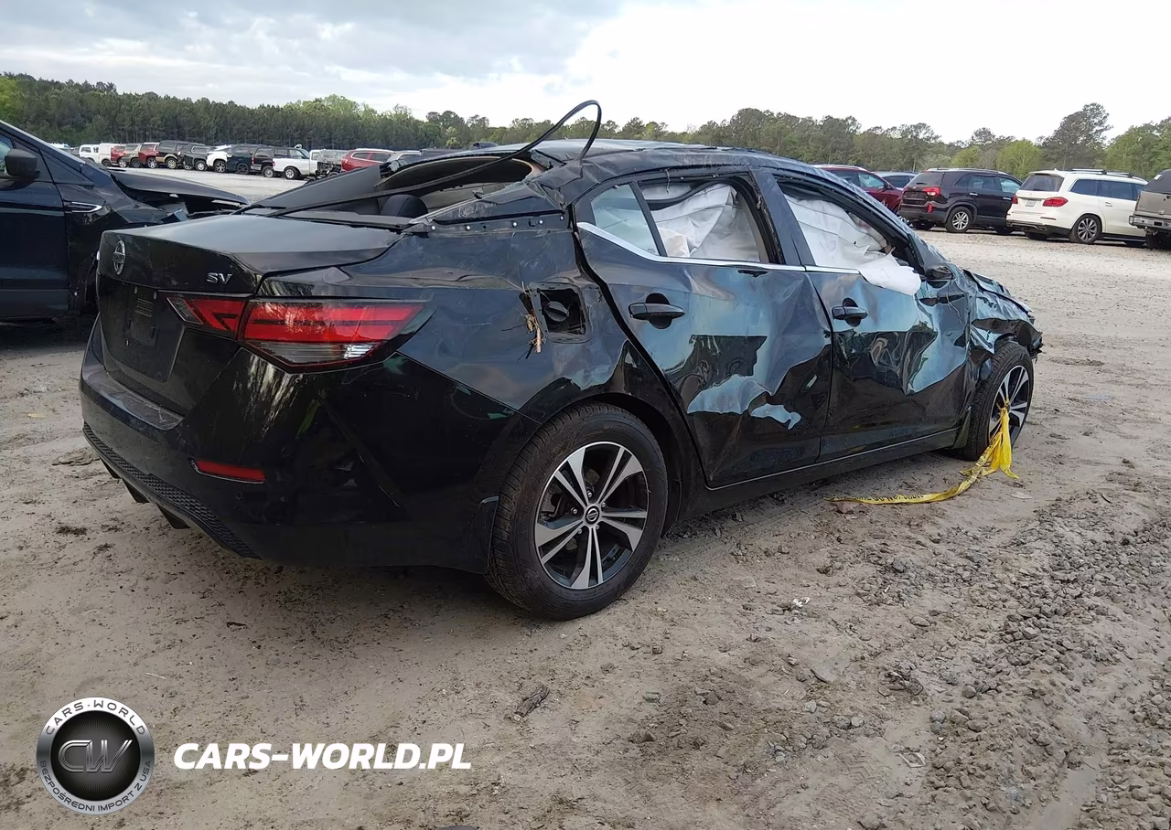 2021 Nissan Sentra Sv Xtronic Cvt VIN:3N1AB8CV9MY296736 - 4