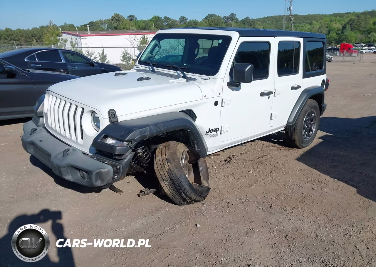 2021 Jeep Wrangler Unlimited Sport S 4X4 VIN:1C4HJXDN0MW814070 - 2