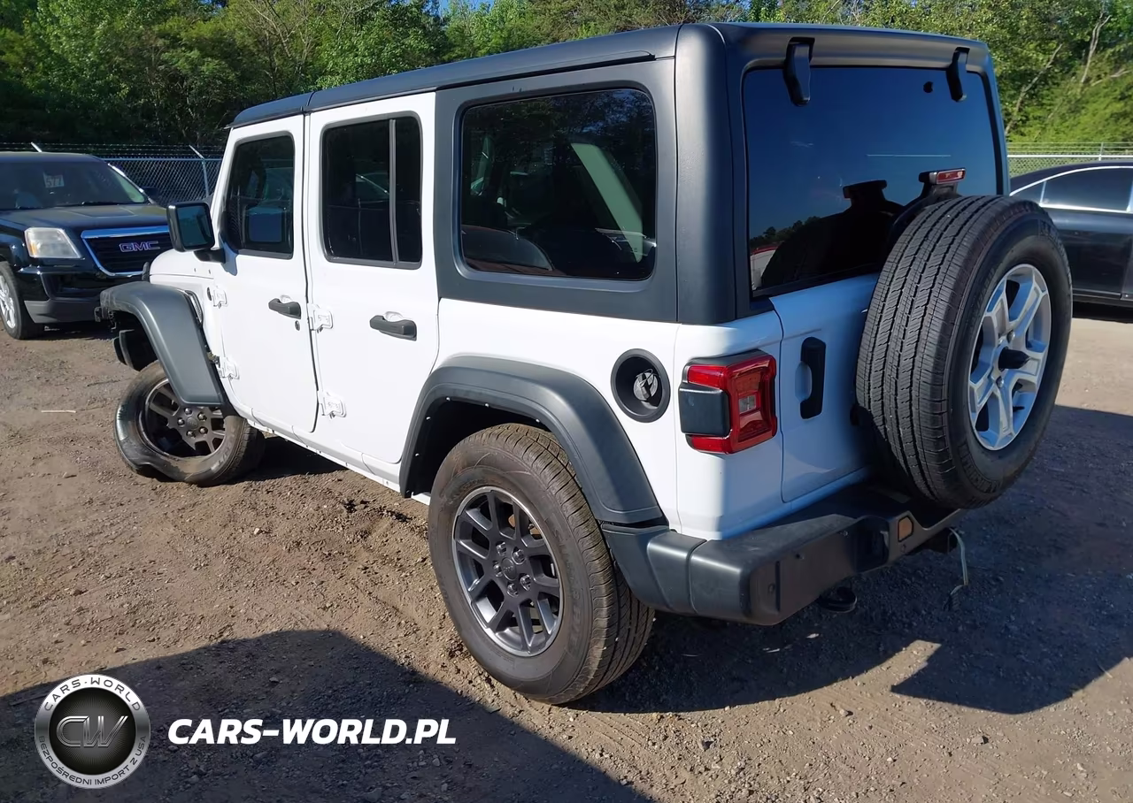 2021 Jeep Wrangler Unlimited Sport S 4X4 VIN:1C4HJXDN0MW814070 - 3
