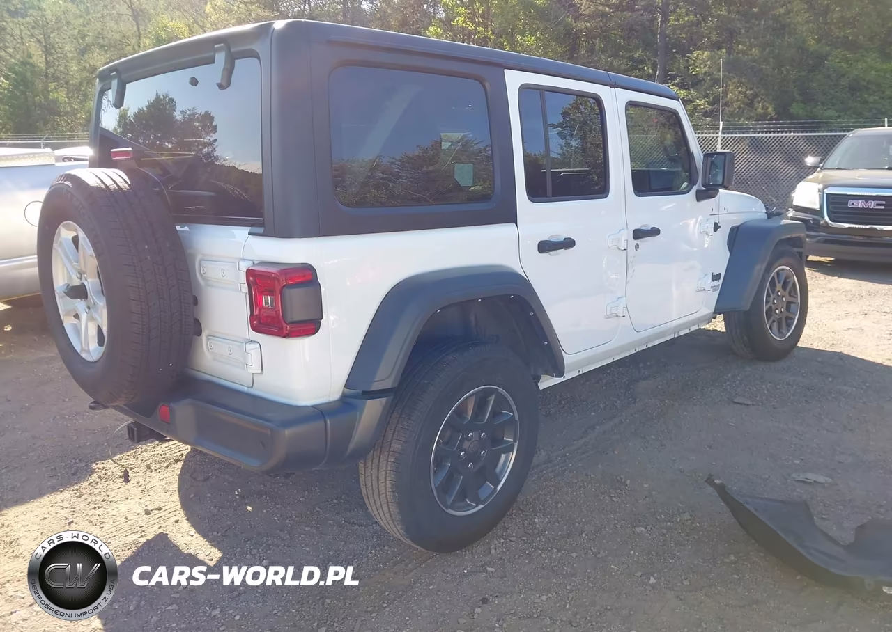 2021 Jeep Wrangler Unlimited Sport S 4X4 VIN:1C4HJXDN0MW814070 - 4