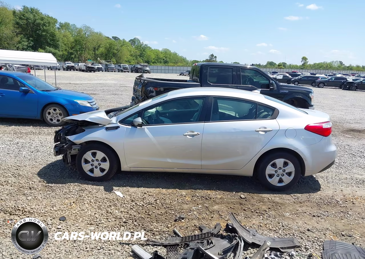 2014 Kia Forte Lx VIN:KNAFK4A66E5098246 - 15