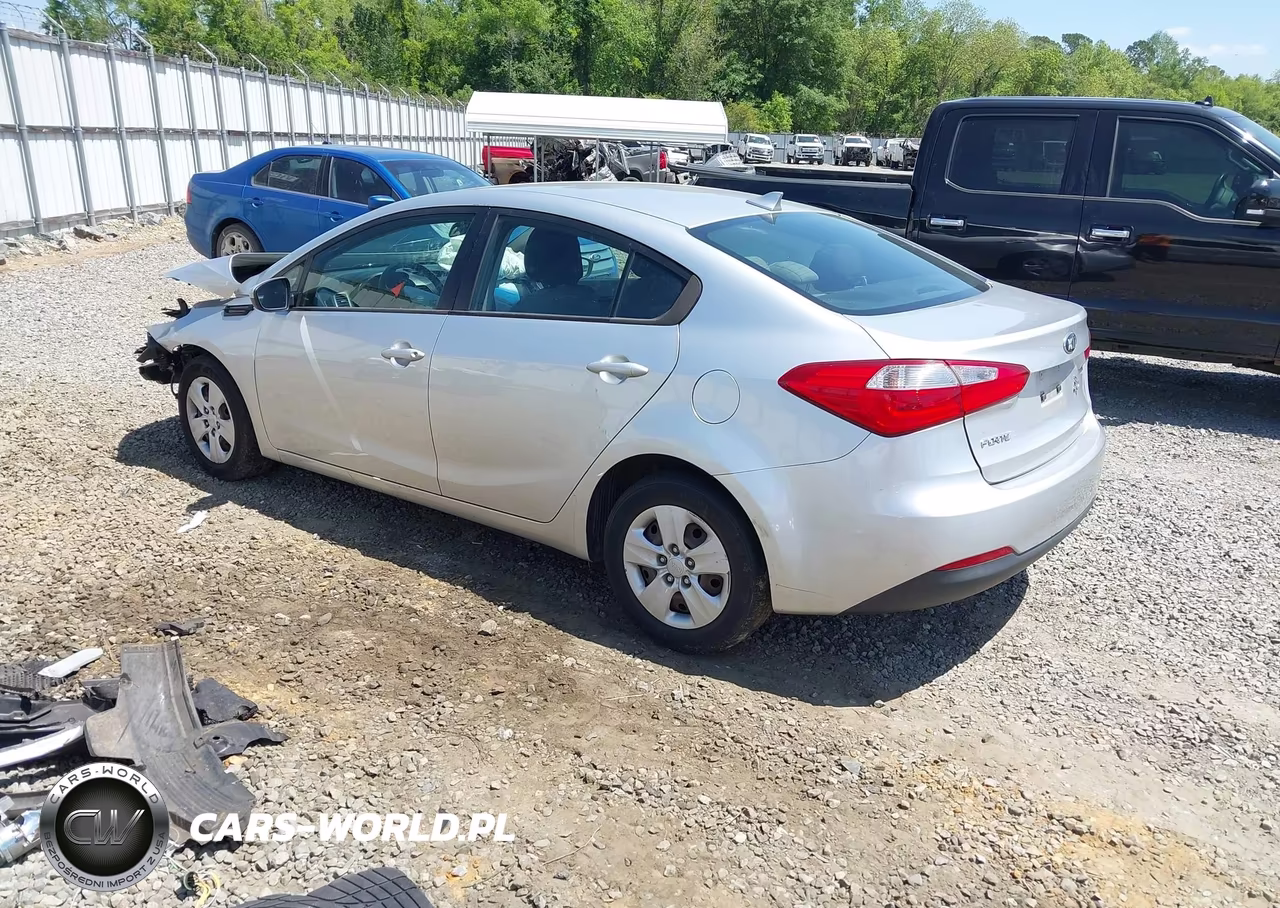 2014 Kia Forte Lx VIN:KNAFK4A66E5098246 - 3