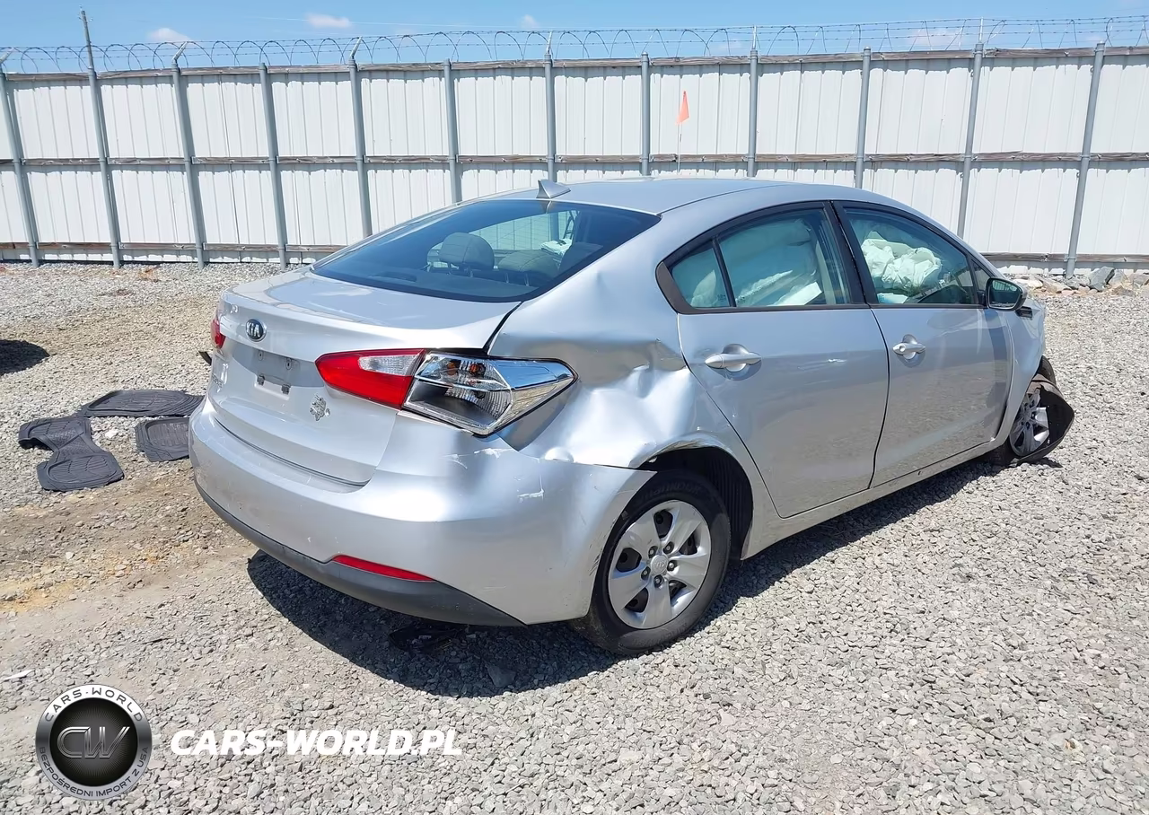 2014 Kia Forte Lx VIN:KNAFK4A66E5098246 - 4