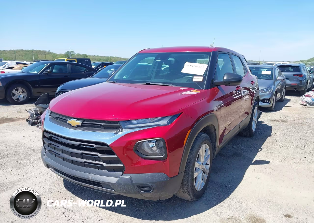 2021 Chevrolet Trailblazer Fwd Ls VIN:KL79MMS28MB144307 - 2