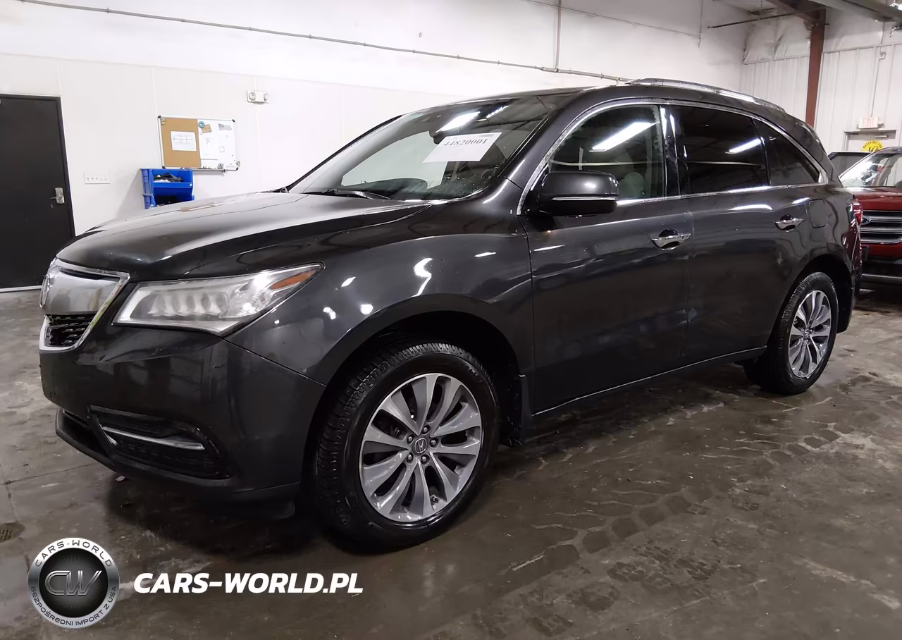 2014 Acura Mdx Technology Package VIN:5FRYD4H41EB043307 - 2