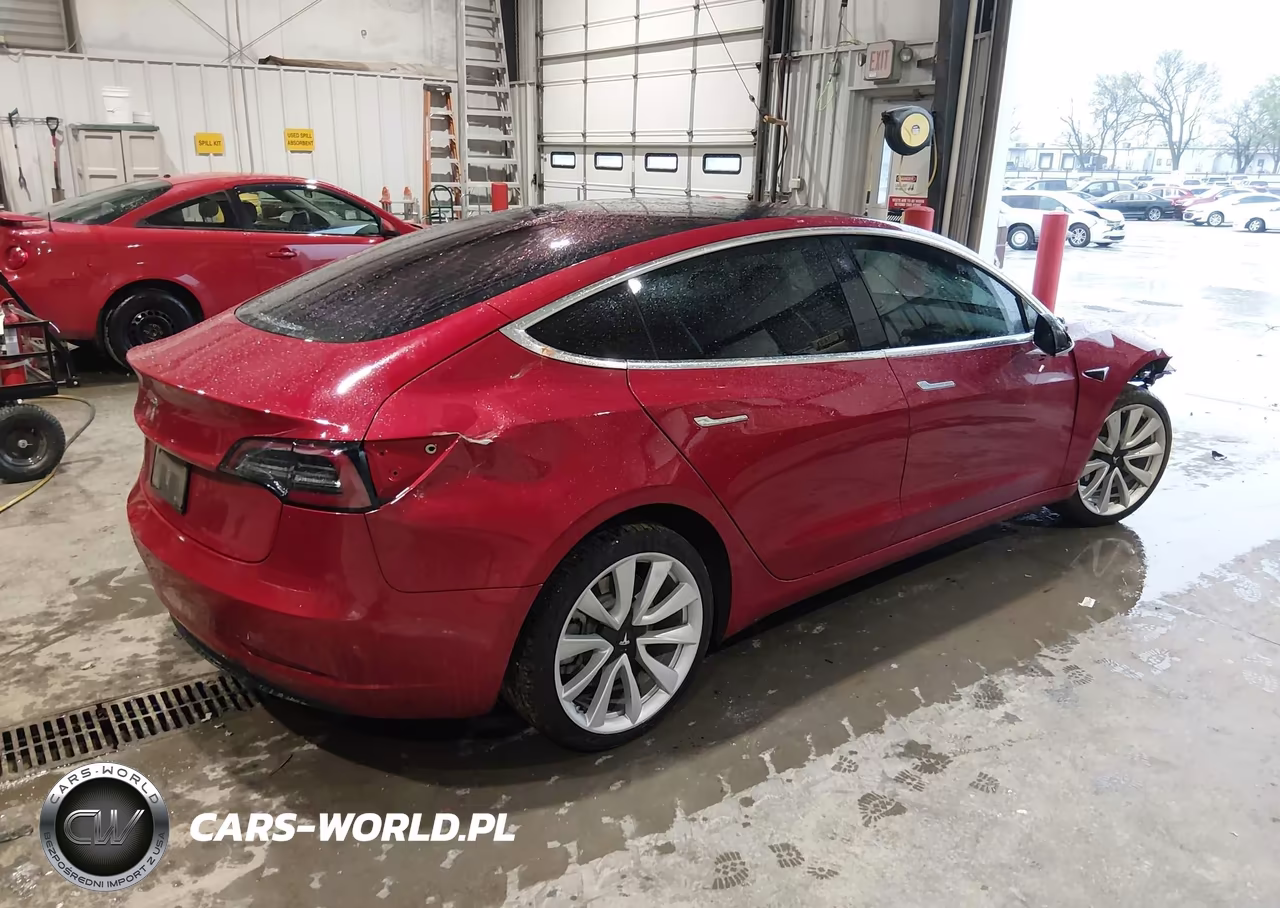 2018 Tesla Model 3 Long Range-Mid Range VIN:5YJ3E1EA7JF015491 - 4