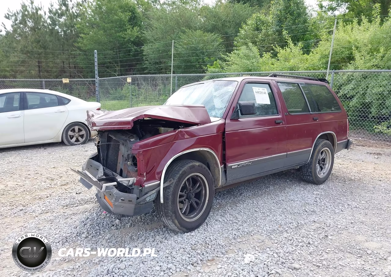 1991 GMC S15 Jimmy VIN:1GKCS13ZXM2531874 - 2