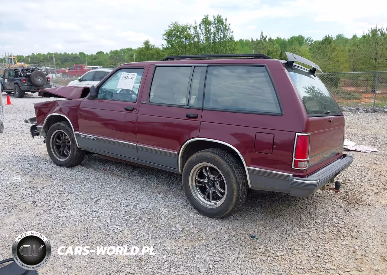 1991 GMC S15 Jimmy VIN:1GKCS13ZXM2531874 - 3