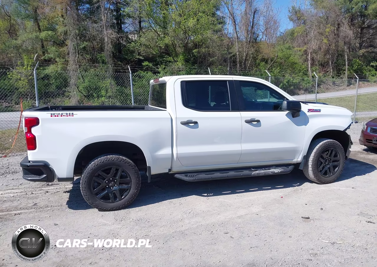 2022 Chevrolet Silverado 1500 4Wd Short Bed Custom Trail Boss VIN:3GCUDCET1NG651831 - 14