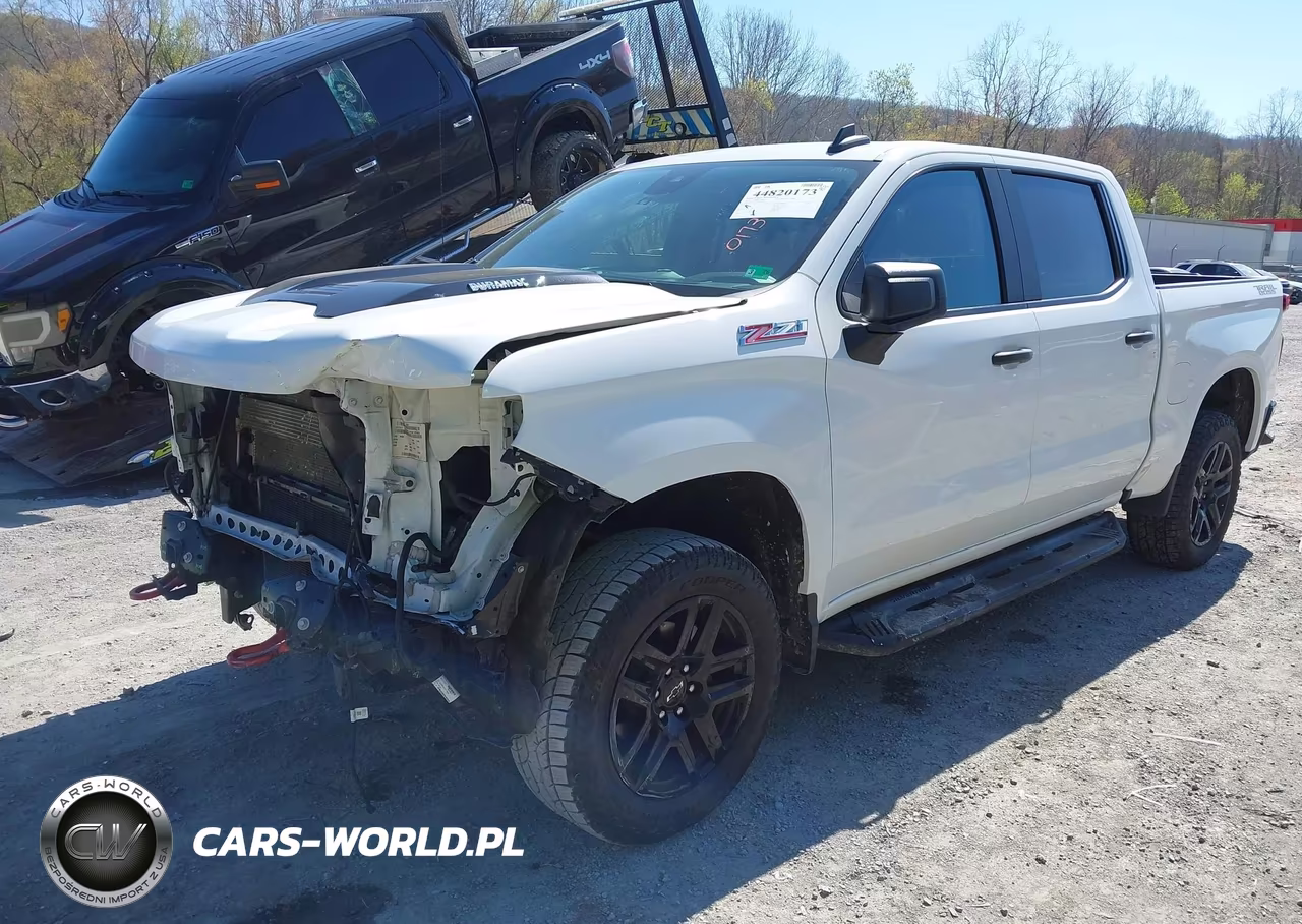 2022 Chevrolet Silverado 1500 4Wd Short Bed Custom Trail Boss VIN:3GCUDCET1NG651831 - 2