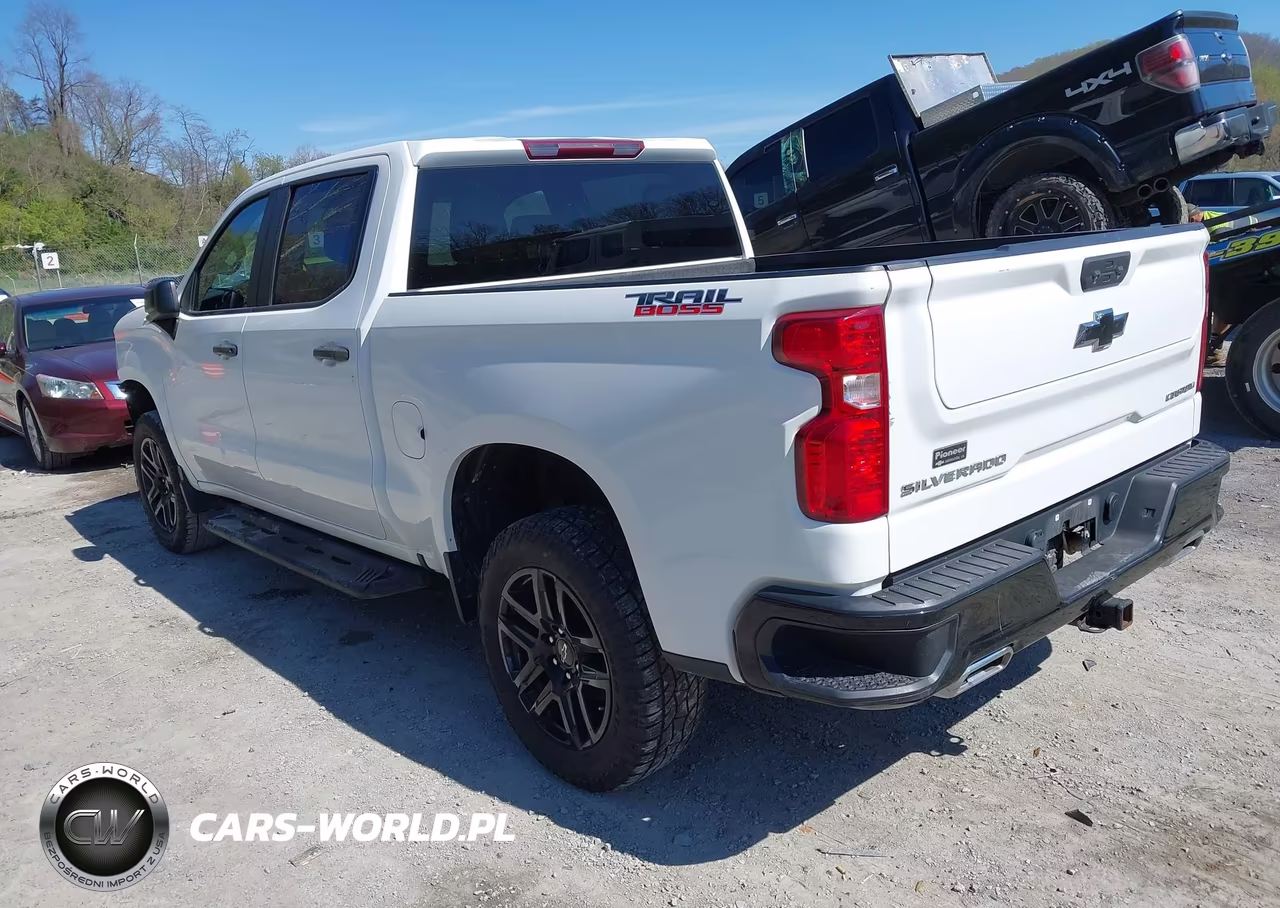 2022 Chevrolet Silverado 1500 4Wd Short Bed Custom Trail Boss VIN:3GCUDCET1NG651831 - 3