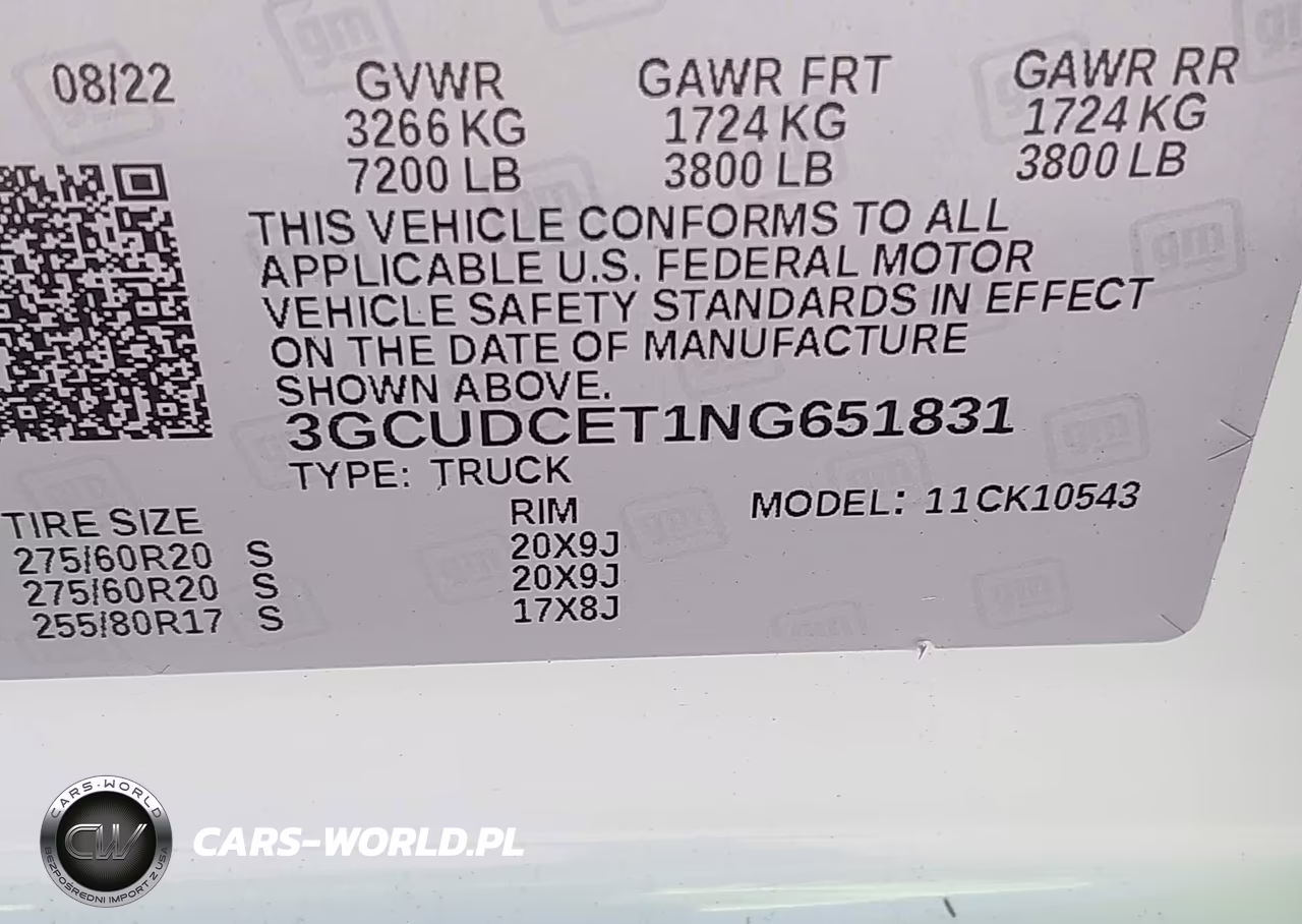 2022 Chevrolet Silverado 1500 4Wd Short Bed Custom Trail Boss VIN:3GCUDCET1NG651831 - 9