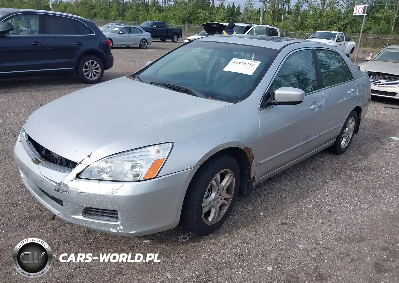 2007 Honda Accord 2.4 Ex VIN:1HGCM56777A226187 - 2