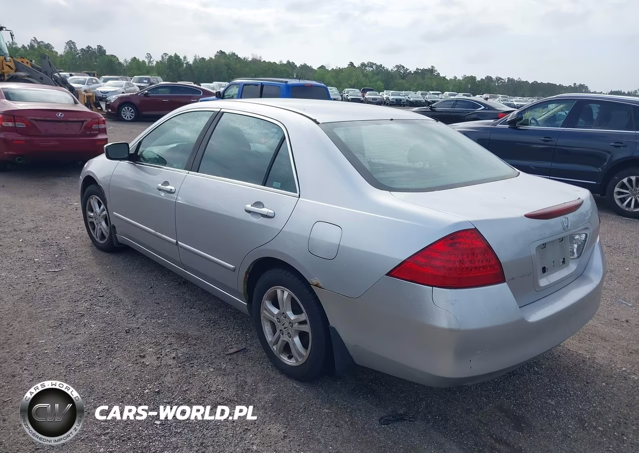 2007 Honda Accord 2.4 Ex VIN:1HGCM56777A226187 - 3