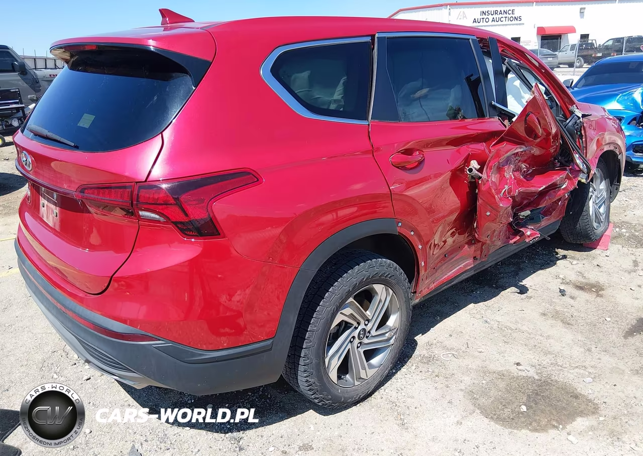 2021 Hyundai Santa Fe Se VIN:5NMS14AJXMH323904 - 4