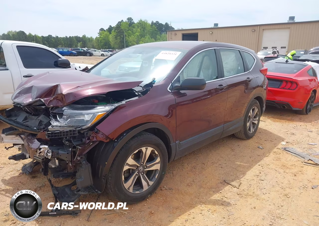 2018 Honda Cr-V Lx VIN:2HKRW5H33JH422737 - 2