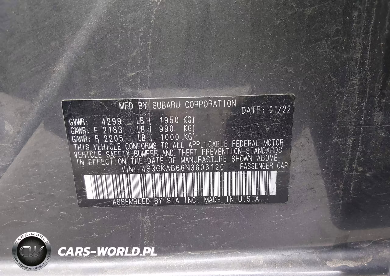 2022 Subaru Impreza Base VIN:4S3GKAB66N3606120 - 9