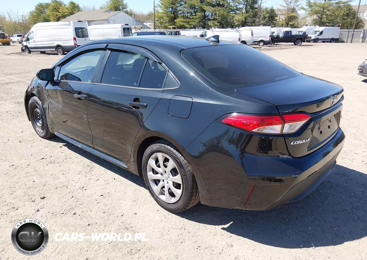 2022 Toyota Corolla Le VIN:5YFEPMAE7NP285005 - 3
