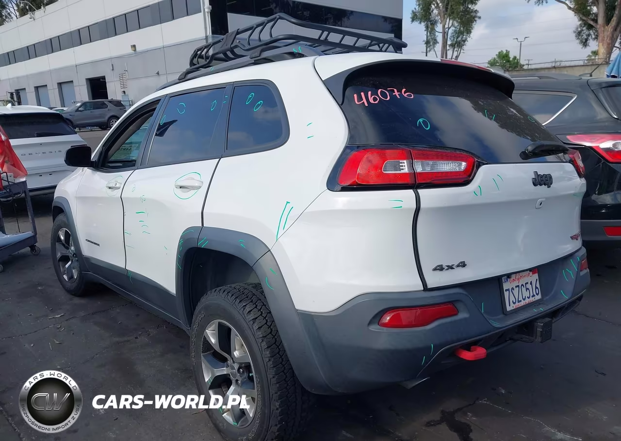 2016 Jeep Cherokee Trailhawk VIN:1C4PJMBS0GW278034 - 3