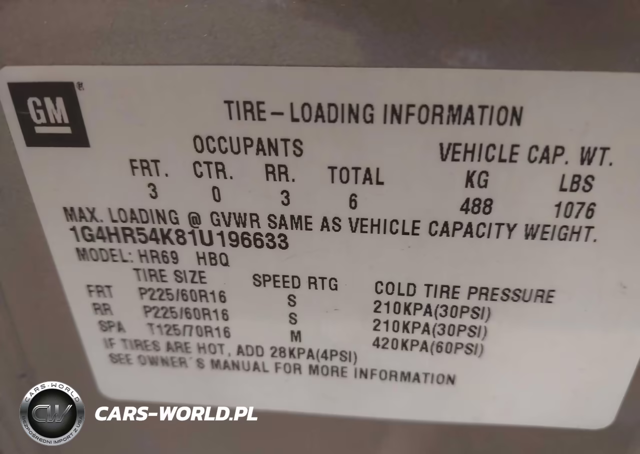 2001 Buick Lesabre Limited VIN:1G4HR54K81U196633 - 9