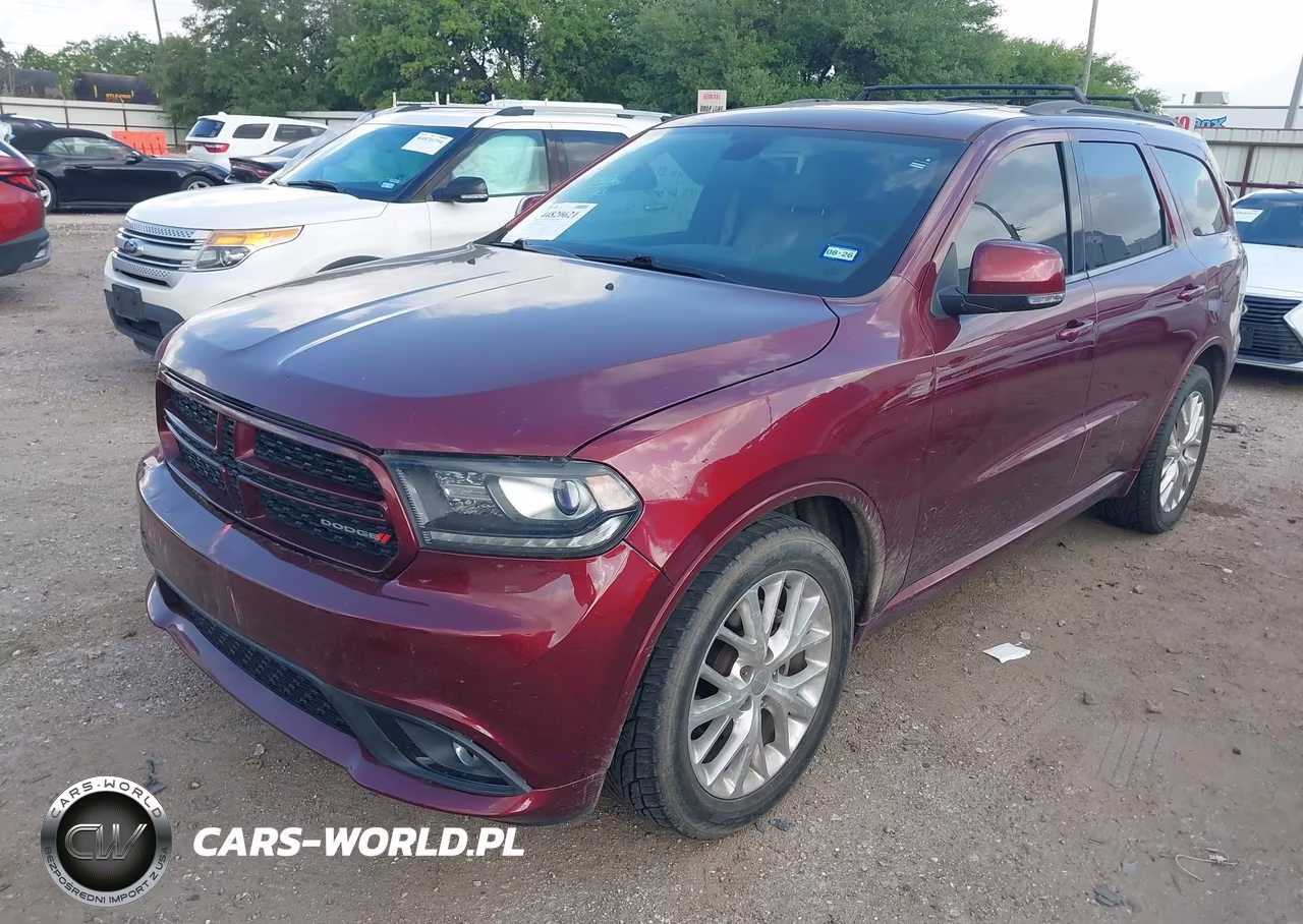 2017 Dodge Durango Gt Rwd VIN:1C4RDHDG2HC923687 - 2