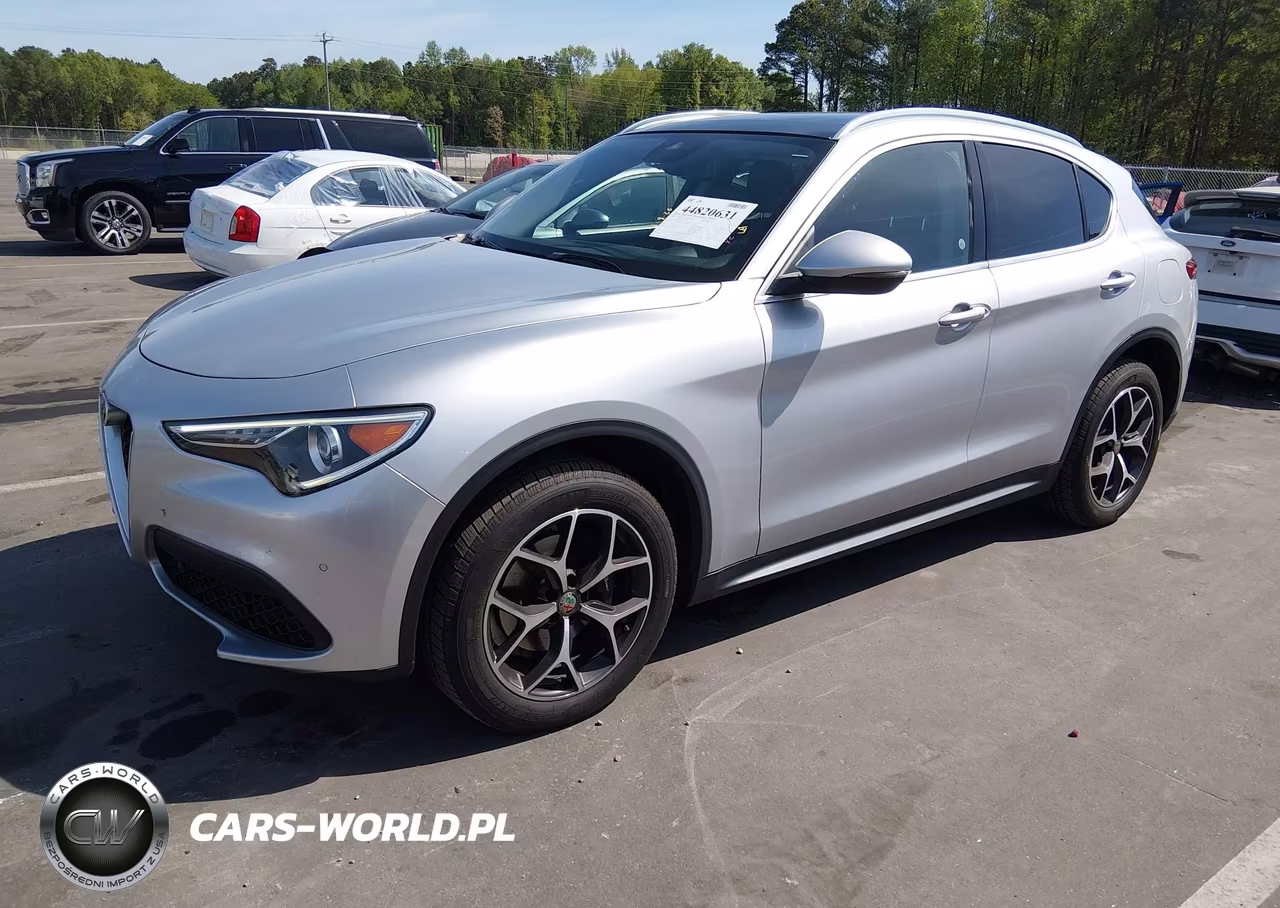 2018 Alfa Romeo Stelvio Ti Awd VIN:ZASFAKBN6J7C15975 - 2