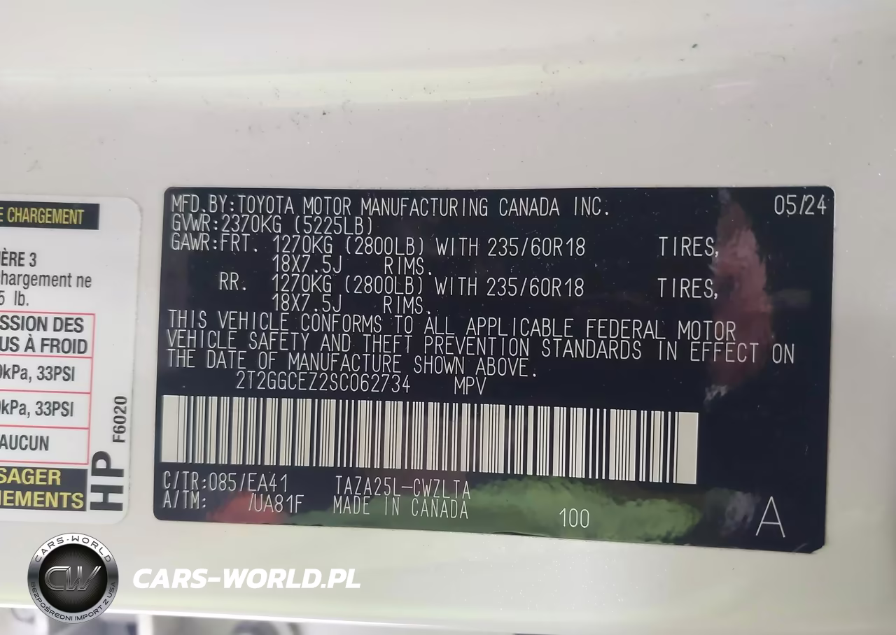 2025 Lexus Nx 350 Premium VIN:2T2GGCEZ2SC062734 - 9