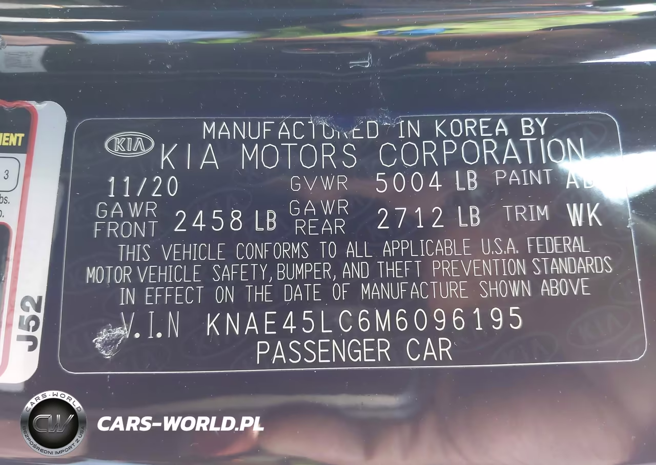 2021 Kia Stinger Gt1 VIN:KNAE45LC6M6096195 - 9