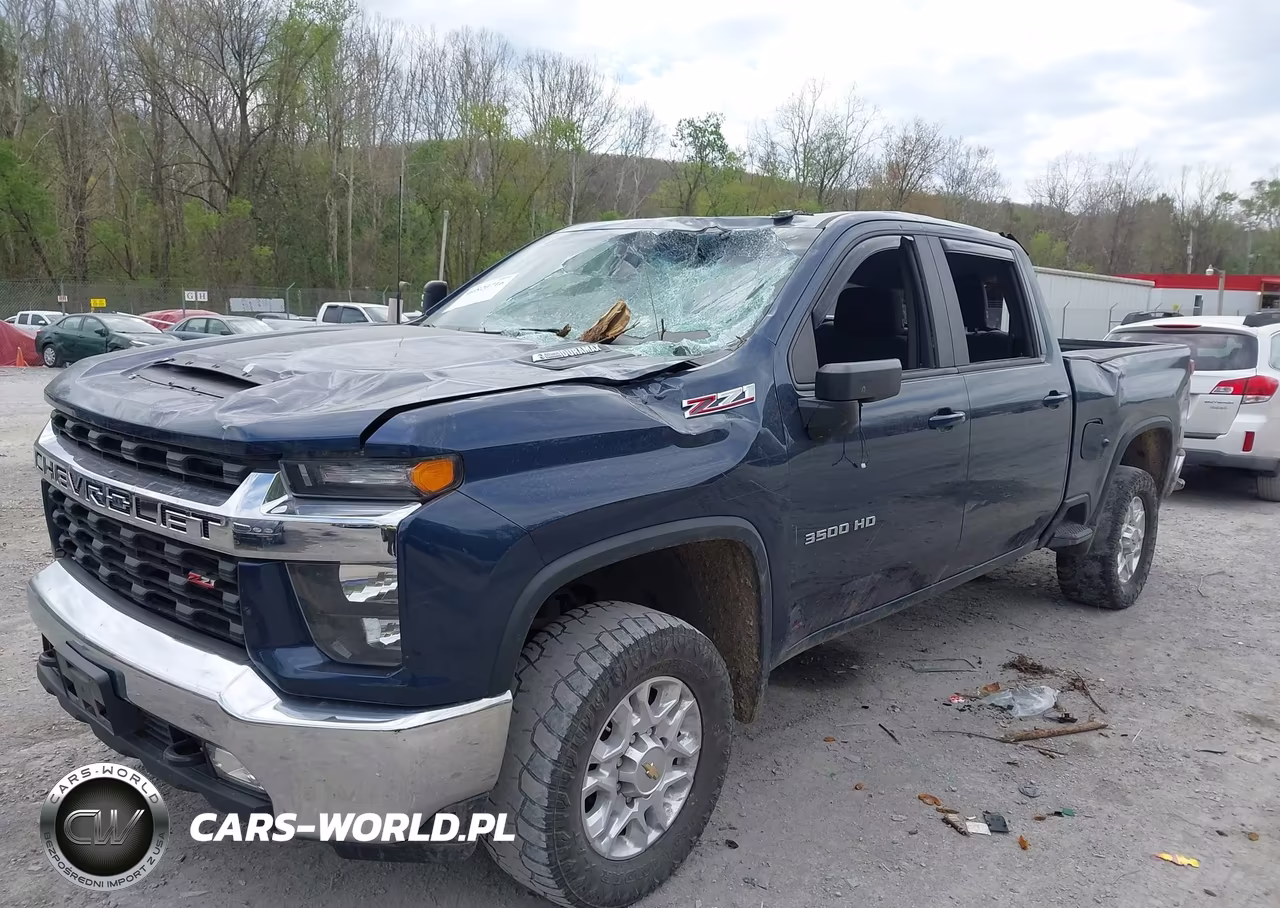 2021 Chevrolet Silverado 3500Hd 4Wd Standard Bed Lt VIN:1GC4YTEYXMF280054 - 2