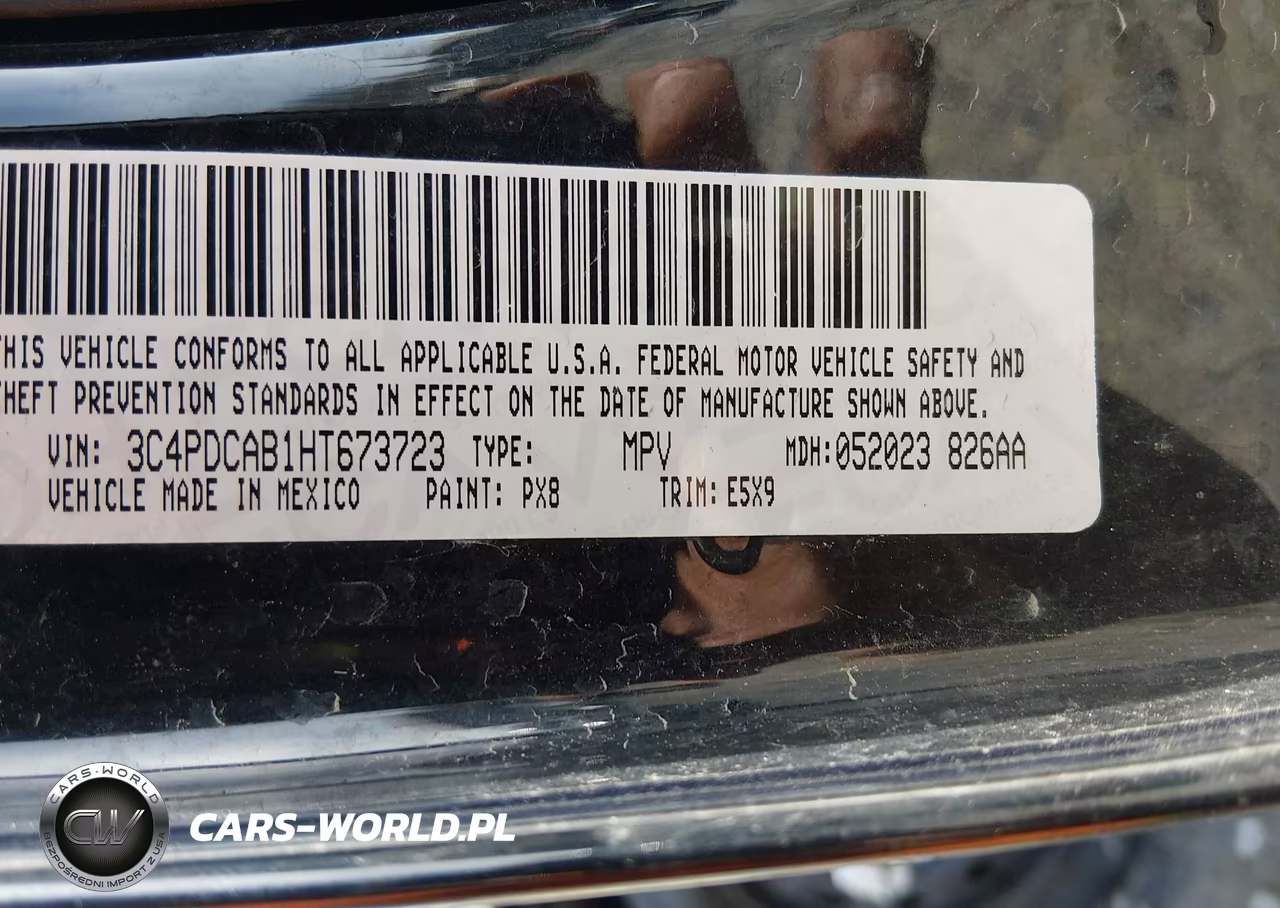 2017 Dodge Journey Se VIN:3C4PDCAB1HT673723 - 9