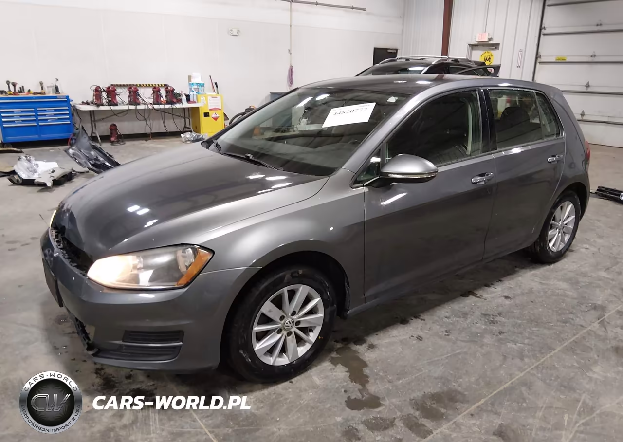 2015 Volkswagen Golf Tsi S 4-Door VIN:3VW217AU6FM010230 - 2