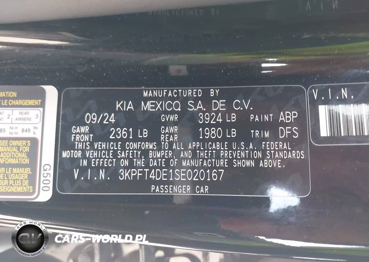 2025 Kia K4 Lxs VIN:3KPFT4DE1SE020167 - 9