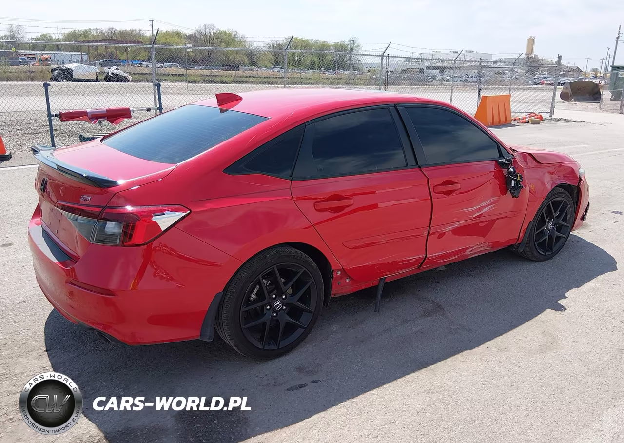 2024 Honda Civic Si Sedan VIN:2HGFE1E50RH475650 - 4