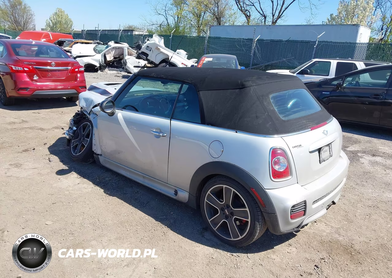 2014 Mini Convertible John Cooper Works VIN:WMWMR9C56ET499473 - 3