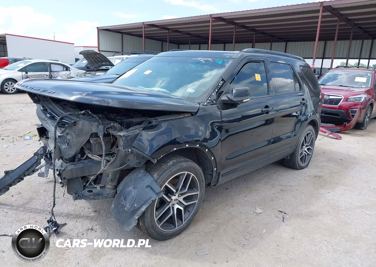 2017 Ford Explorer Sport VIN:1FM5K8GT3HGD16764 - 2