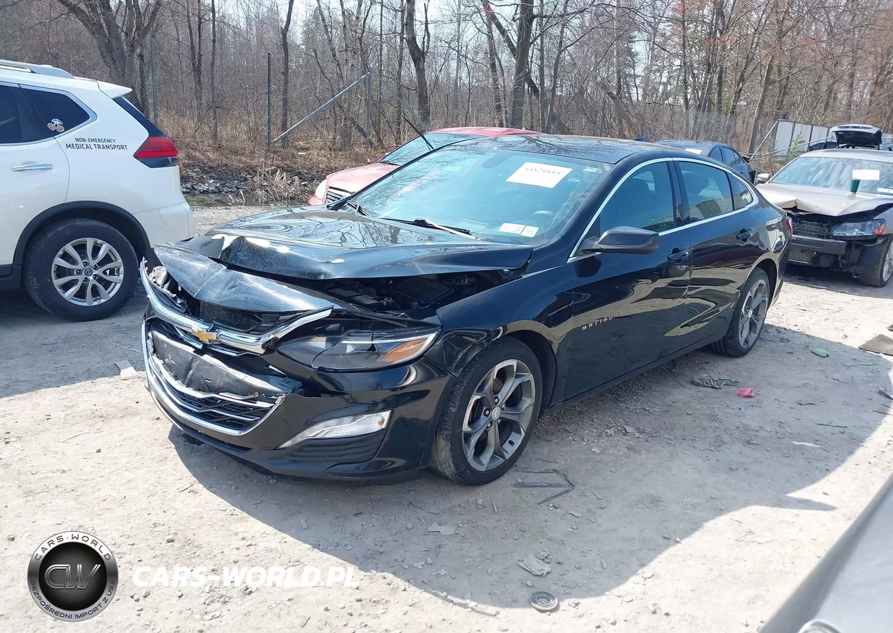 2021 Chevrolet Malibu Fwd Lt VIN:1G1ZD5ST3MF005849 - 2