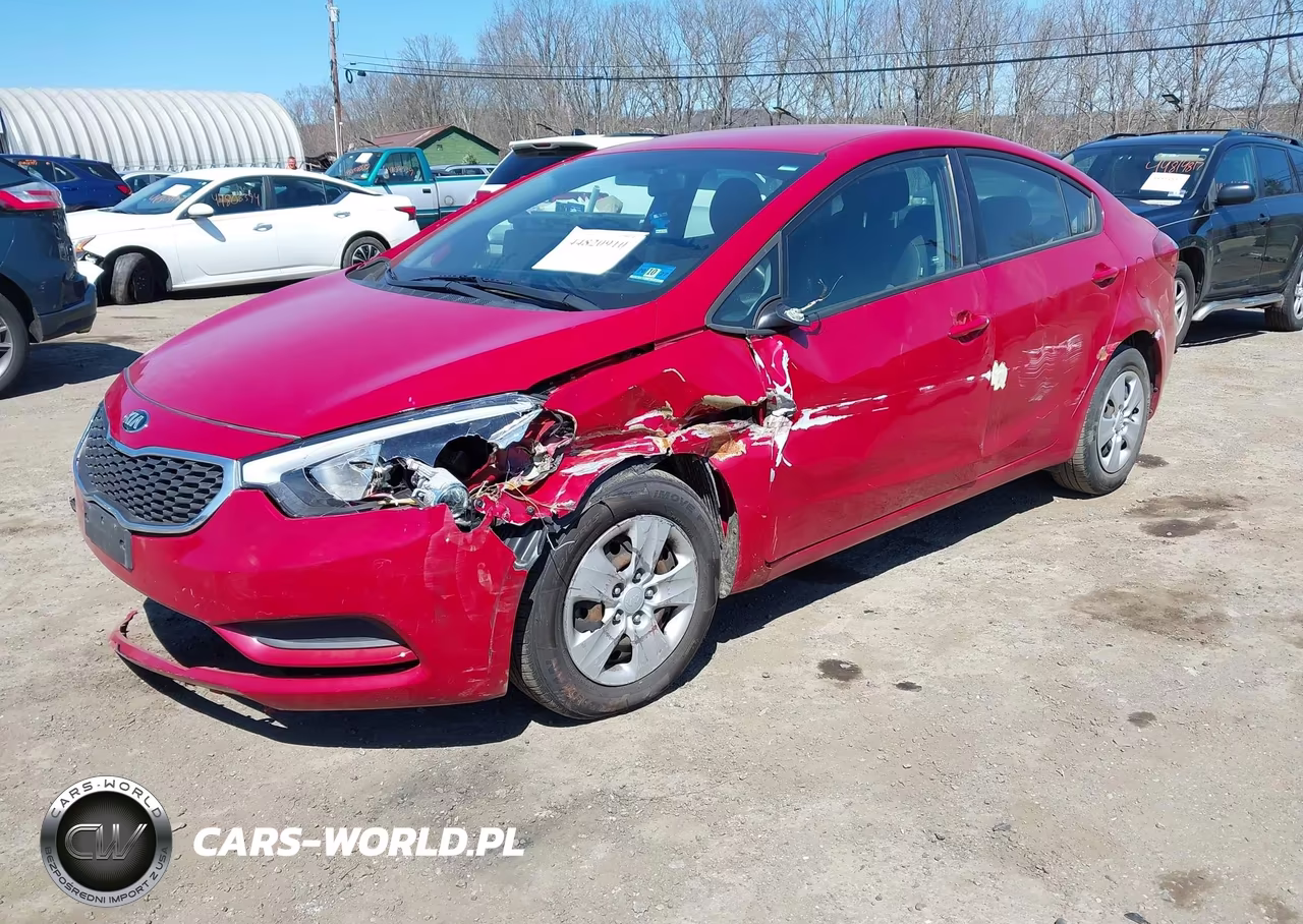 2016 Kia Forte Lx VIN:KNAFX4A63G5522874 - 2