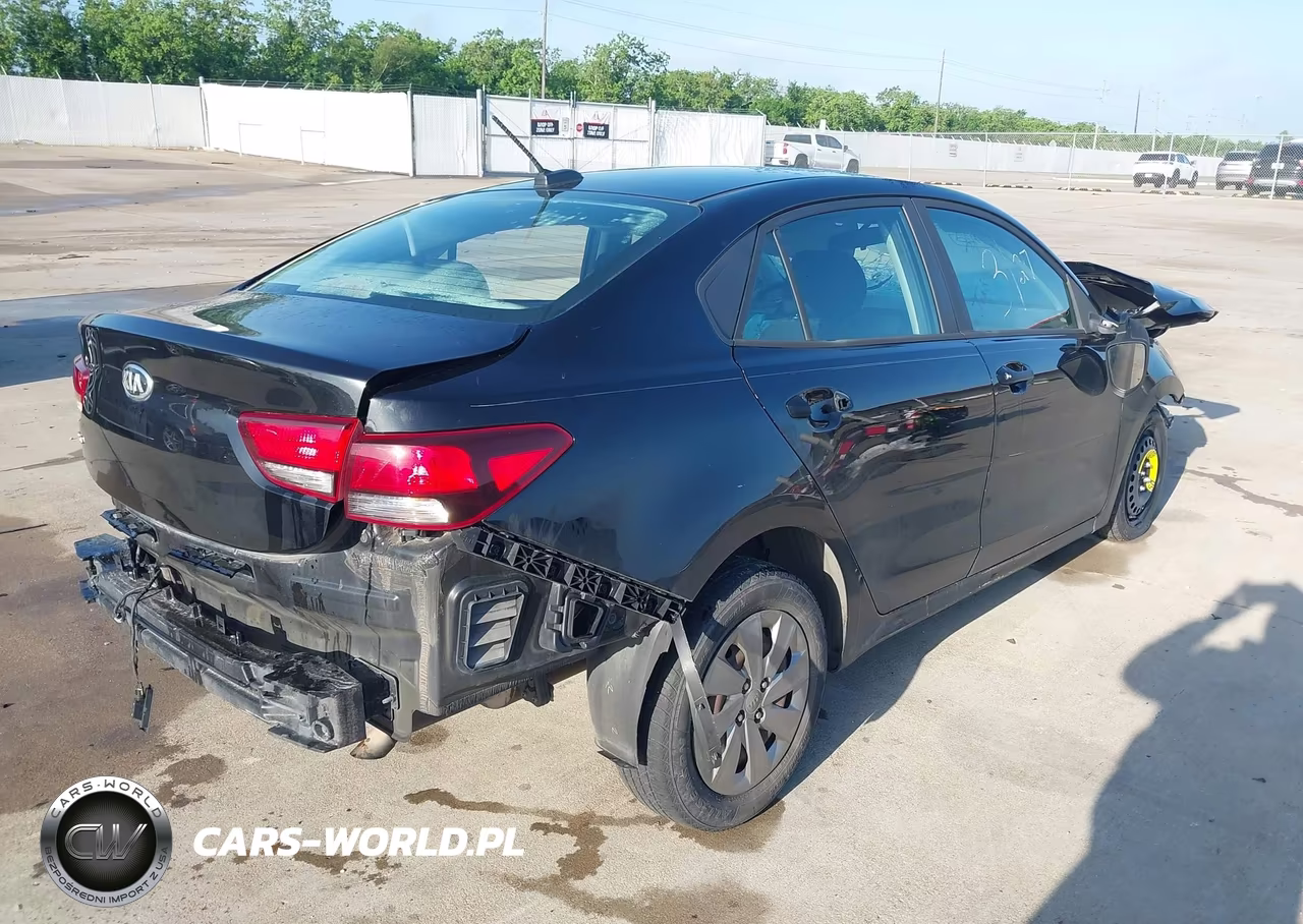 2018 Kia Rio Lx VIN:3KPA24AB7JE049324 - 4