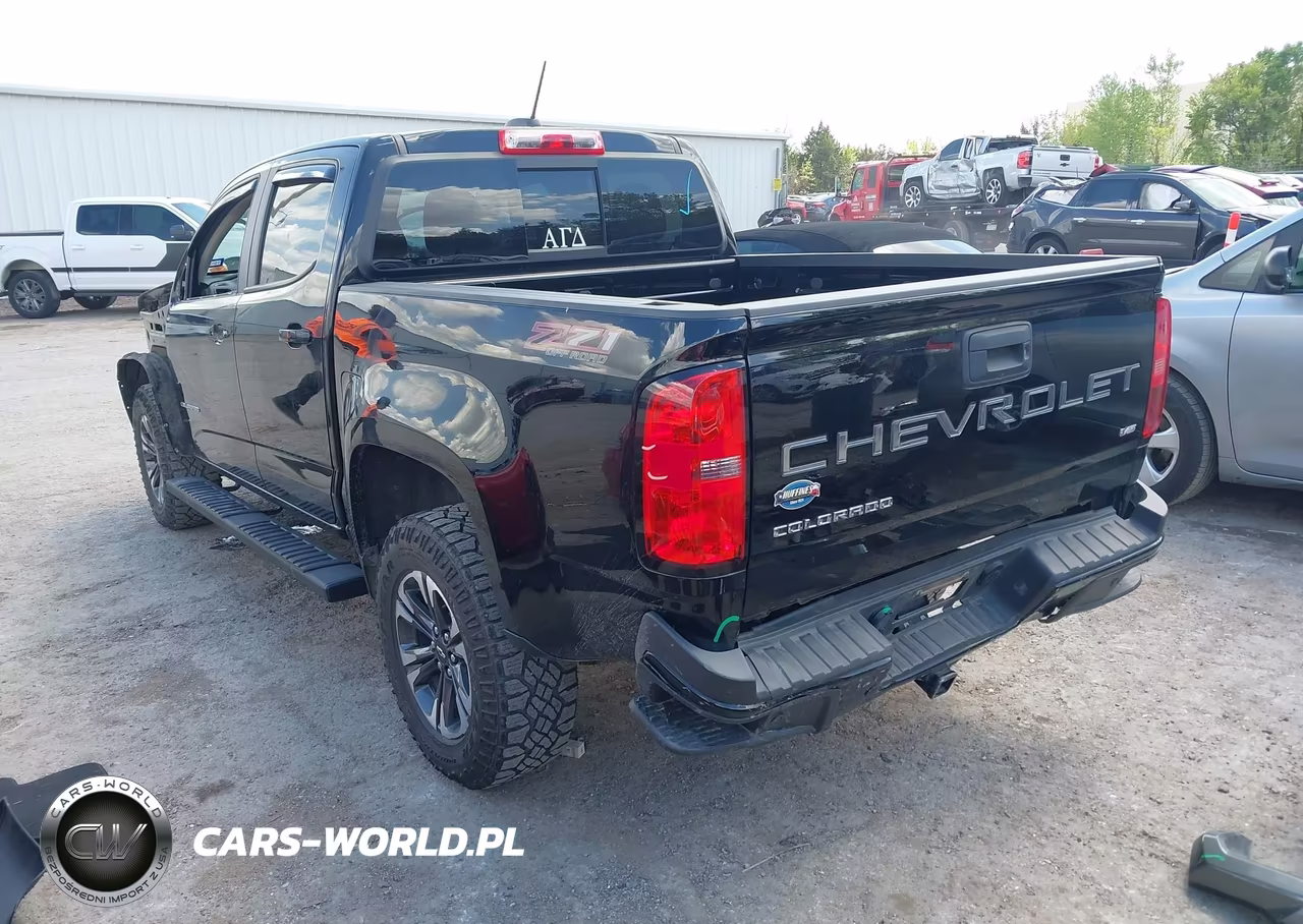 2022 Chevrolet Colorado 4Wd Short Box Z71 VIN:1GCGTDEN6N1310849 - 3