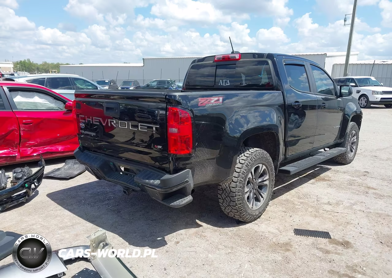 2022 Chevrolet Colorado 4Wd Short Box Z71 VIN:1GCGTDEN6N1310849 - 4