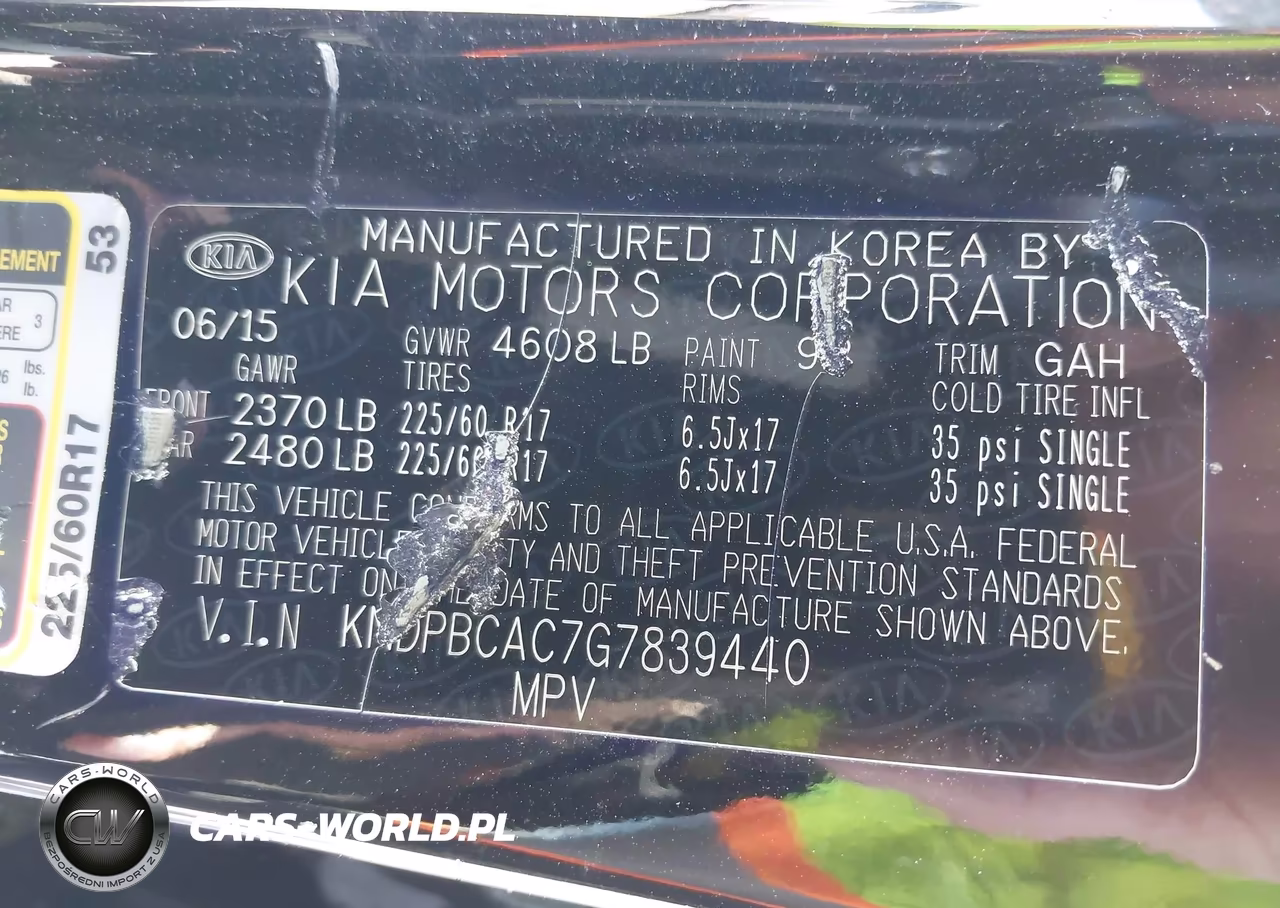2016 Kia Sportage Lx VIN:KNDPBCAC7G7839440 - 9