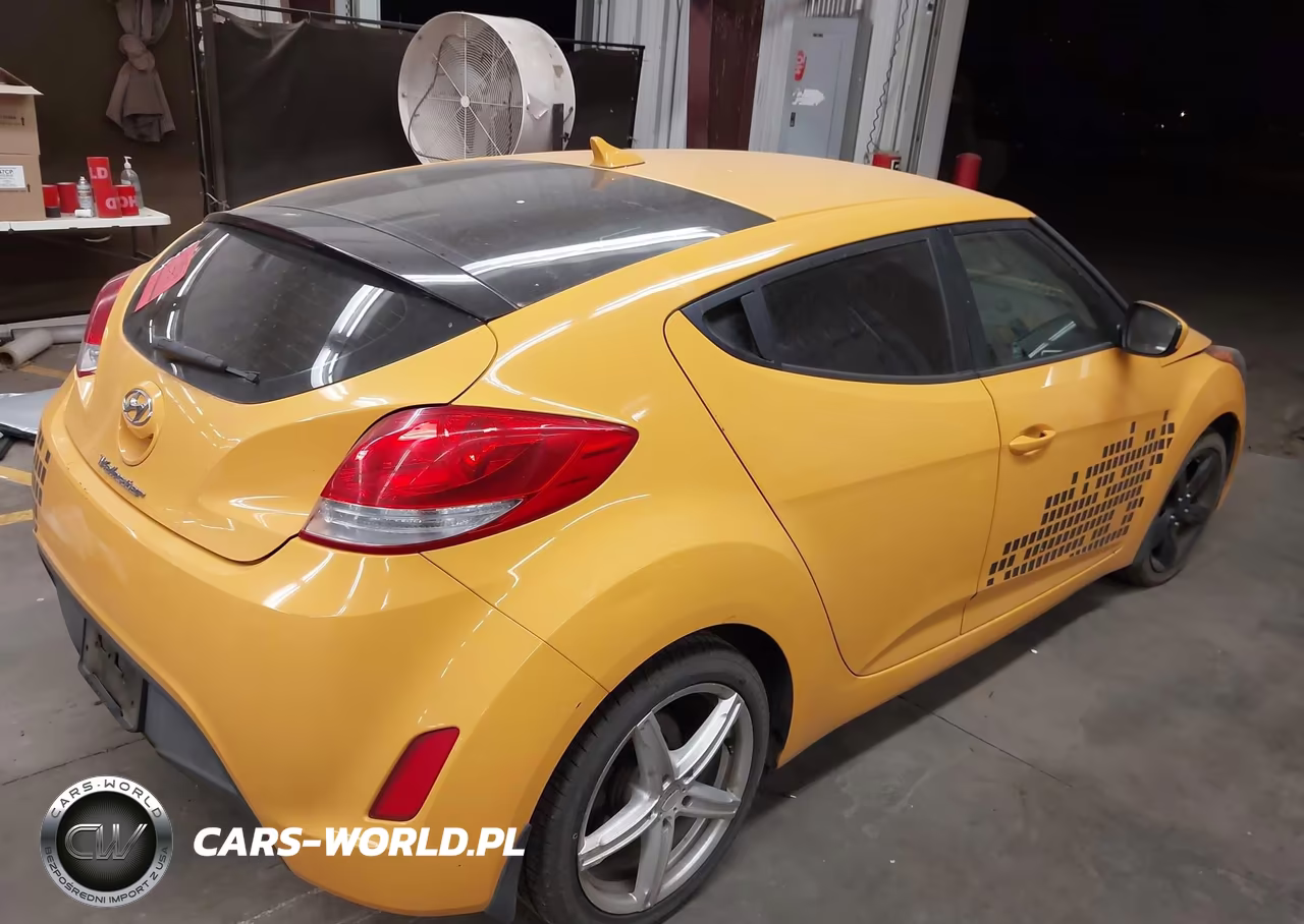 2013 Hyundai Veloster Base W-Black VIN:KMHTC6AD0DU172466 - 4