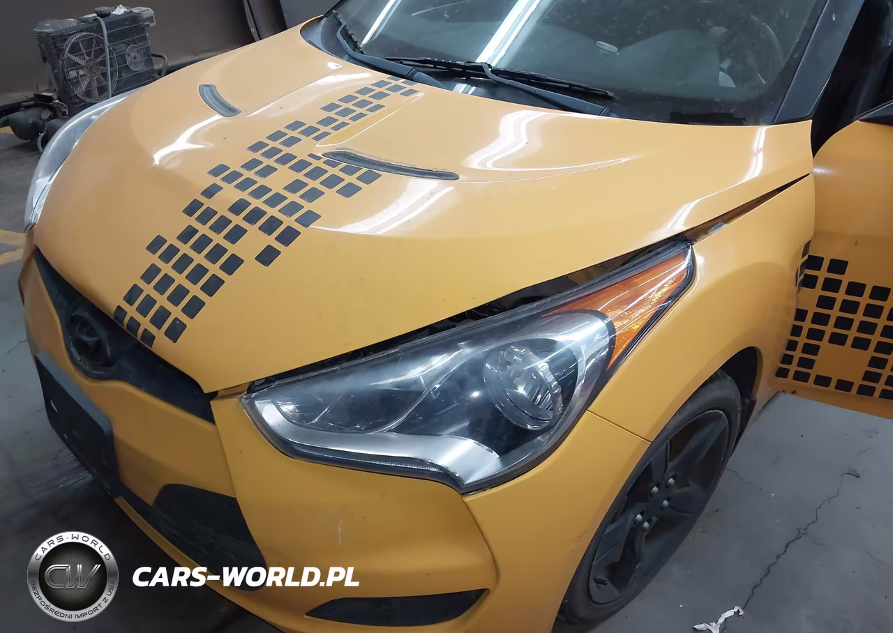 2013 Hyundai Veloster Base W-Black VIN:KMHTC6AD0DU172466 - 6