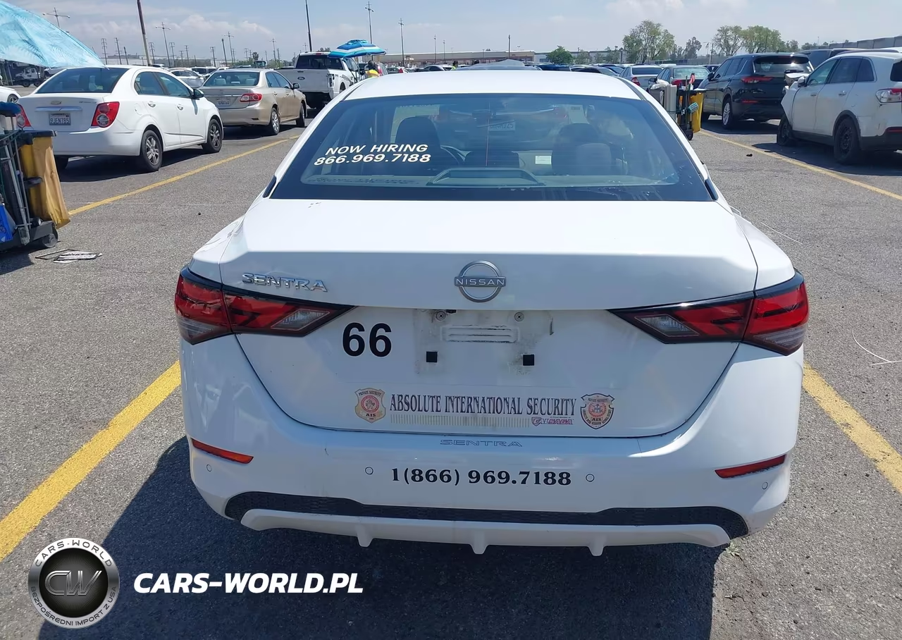 2024 Nissan Sentra S Xtronic Cvt VIN:3N1AB8BV1RY312520 - 17